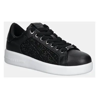 Sneakers boty Guess ROKI černá barva, FLFROK FAL12