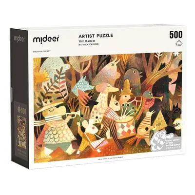 Umělecké puzzle Mideer March 500 elementów