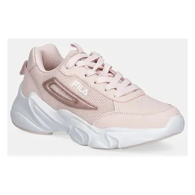 Dětské sneakers boty Fila FELICE růžová barva, FFK0195