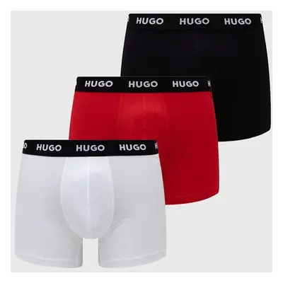 Boxerky HUGO 3-pack pánské, 50492348