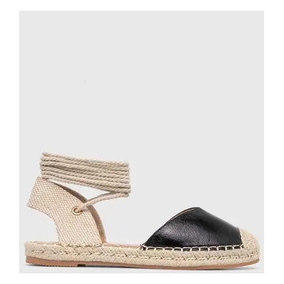 Espadrilky Answear Lab černá barva