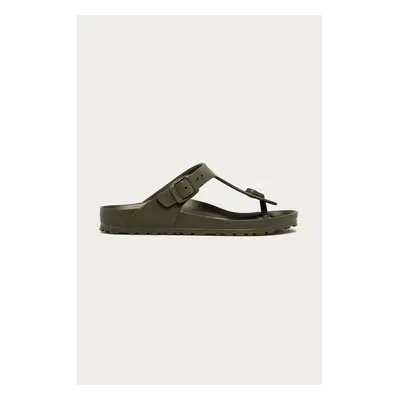 Žabky Birkenstock Gizeh Eva zelená barva, 1019143