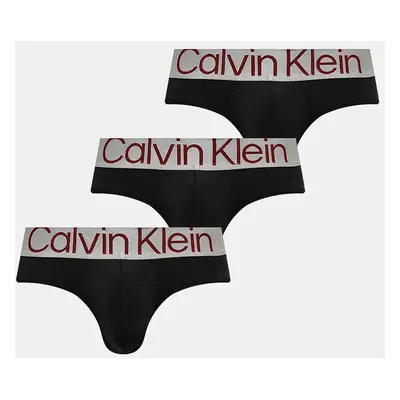 Spodní prádlo Calvin Klein Underwear 3-pack pánské, černá barva, 000NB3073A