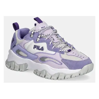 Sneakers boty Fila RAY TRACER béžová barva, FFW0267