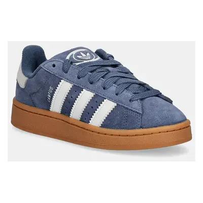 Semišové sneakers boty adidas Originals CAMPUS 00s modrá barva, IG9159