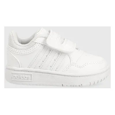 Dětské sneakers boty adidas Originals Hoops 3.0 CF I bílá barva