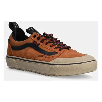 Tenisky Vans MTE Old Skool Waterproof pánské, hnědá barva, VN000CVNN1Z1