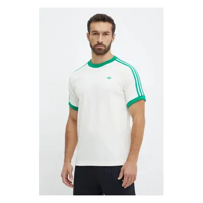 Tričko adidas Originals Cali Tee béžová barva, JN5965