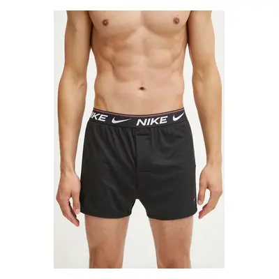 Boxerky Nike 3-pack pánské, černá barva, 0000KE1262