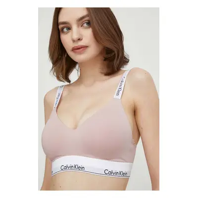 Podprsenka Calvin Klein Underwear růžová barva, 000QF7059E