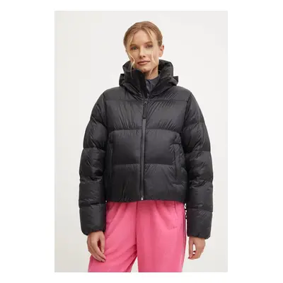 Péřová bunda adidas Originals Regen Down Puff dámská, černá barva, zimní, IW8368