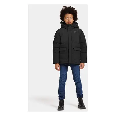 Dětská bunda Didriksons GRANITE KIDS JKT černá barva, 505390