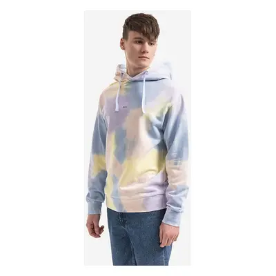 Bavlněná mikina A.P.C. Hoodie Victor COEWP-H27703 MULTICOLOR pánská, s kapucí, vzorovaná