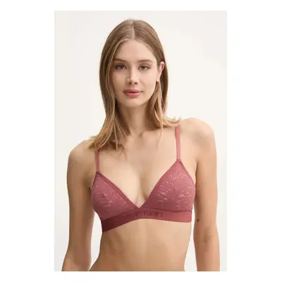 Podprsenka Calvin Klein Underwear růžová barva, 000QF7491E