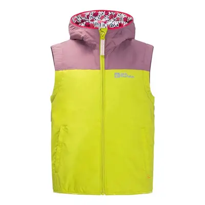 Dětská vesta Jack Wolfskin VILLI VEST K zelená barva