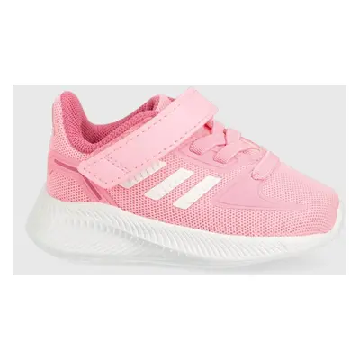 Dětské sneakers boty adidas HR1403 růžová barva