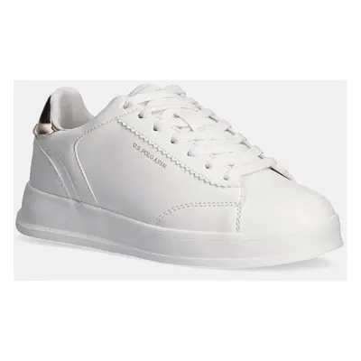 Sneakers boty U.S. Polo Assn. CAMPYW bílá barva, CAMPYW002W/DY1