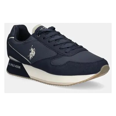 Sneakers boty U.S. Polo Assn. NOBIL tmavomodrá barva, NOBIL003M/DHY7