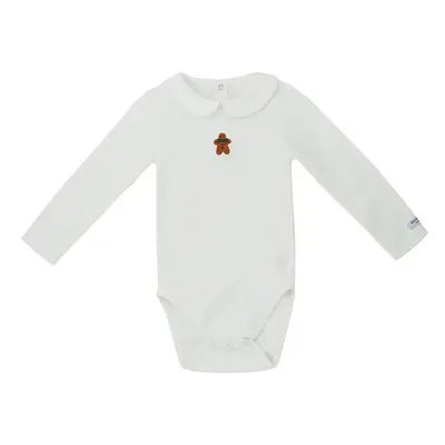 Bavlněné kojenecké body Donsje Kris Bodysuit Gingerbread 3034001