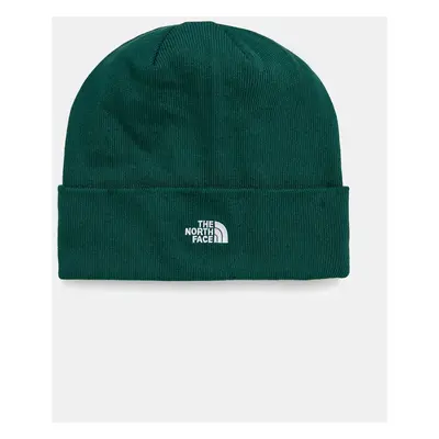 Čepice The North Face Norm Beanie zelená barva, z tenké pleteniny, NF0A5FW1NL11