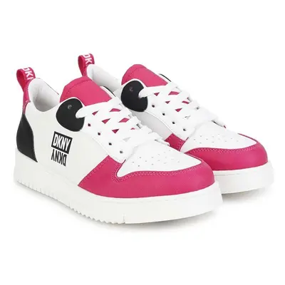 Dětské sneakers boty Dkny růžová barva