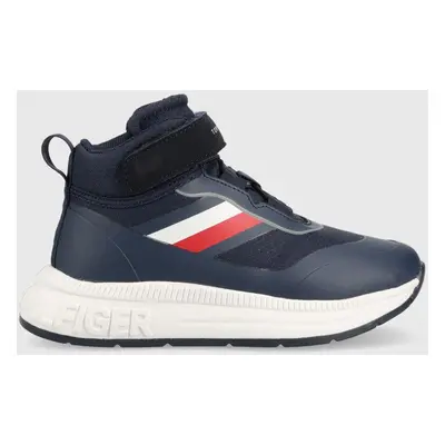 Dětské sneakers boty Tommy Hilfiger tmavomodrá barva