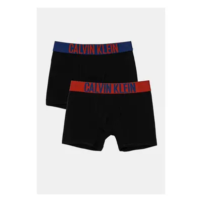 Dětské boxerky Calvin Klein Underwear 2-pack černá barva, B70B700489