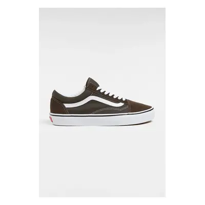 Tenisky Vans Old Skool hnědá barva, VN000CT8D4C1