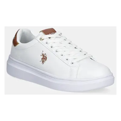 Sneakers boty U.S. Polo Assn. CODY bílá barva, CODY001M/DY2