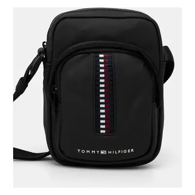 Ledvinka Tommy Hilfiger černá barva, AM0AM12727