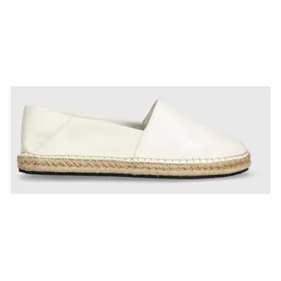 Espadrilky Calvin Klein ESPADRILLE - HF MONO černá barva, HW0HW01456