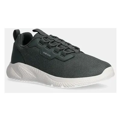 Dětské sneakers boty Geox SPRINTYE zelená barva, J46GBA.01454