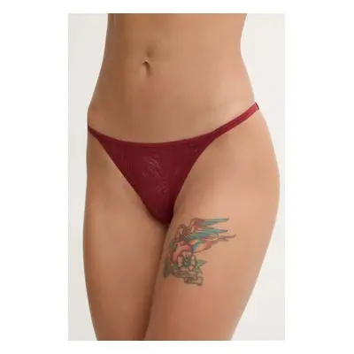 Kalhotky Calvin Klein Underwear červená barva, 000QF7105E