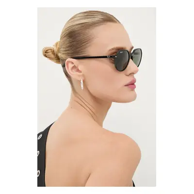 Sluneční brýle Ray-Ban THALIA černá barva, 0RB2195