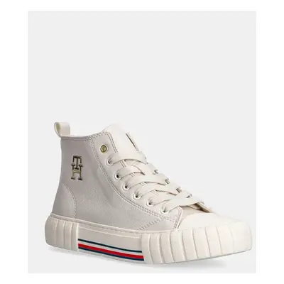 Dětské tenisky Tommy Hilfiger béžová barva, T3A9-33544