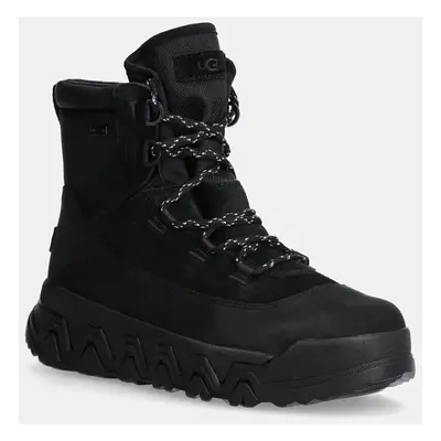 Nízké kozačky UGG Terretrail Hi-Top dámské, černá barva, na platformě, zateplené, 1158217-BLK