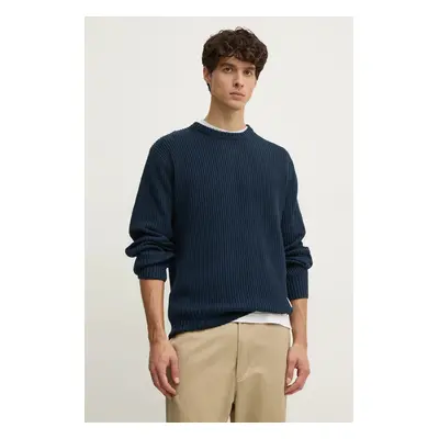 Bavlněný svetr Pepe Jeans COLIN CREW NECK tmavomodrá barva, PM702478