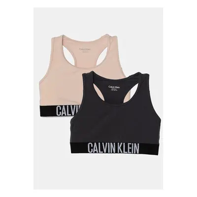 Dětská podprsenka Calvin Klein Underwear 2-pack růžová barva, G80G800700