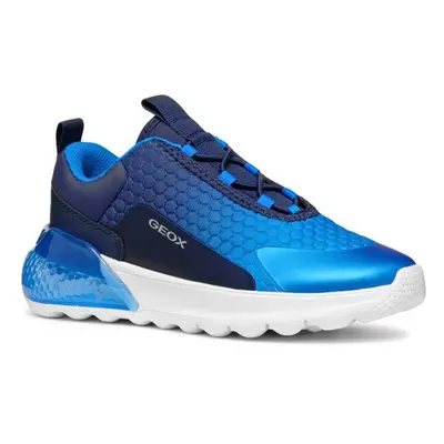 Dětské sneakers boty Geox ACTIVART ILLUMINUS modrá barva, J46LYA.0EE9J