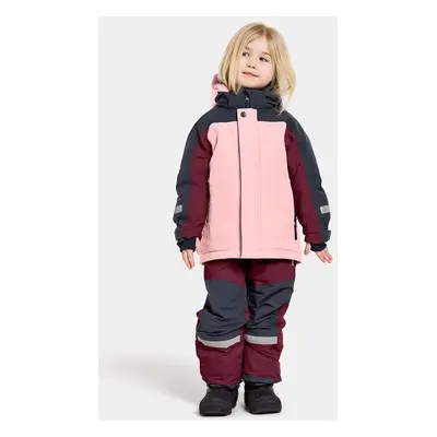 Dětská bunda Didriksons NEPTUN KIDS JKT růžová barva, 505472