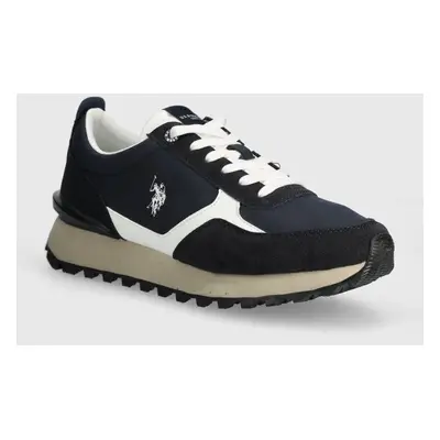 Sneakers boty U.S. Polo Assn. JASPER tmavomodrá barva, JASPER001M 4HN1