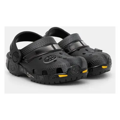 Dětské pantofle Crocs CLASSIC BATMOBILE CLOG černá barva, 210502