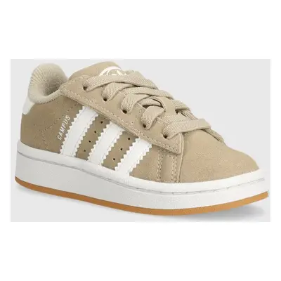 Dětské sneakers boty adidas Originals CAMPUS 00s CF EL béžová barva, JI4394