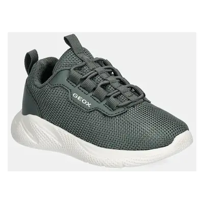 Dětské sneakers boty Geox SPRINTYE zelená barva, J46GBA.01454