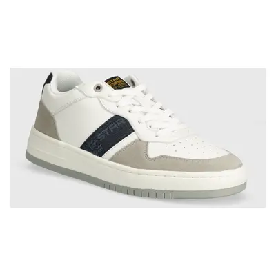 Sneakers boty G-Star Raw BREND LEA DNM M bílá barva, 2412070501.WHT.LGRY