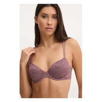 Podprsenka Calvin Klein Underwear růžová barva, 000QF6875E