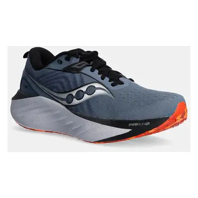 Běžecké boty Saucony Triumph 22 modrá barva, S20964.213