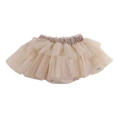 Dětská sukně Donsje Lowlo Skirt béžová barva, mini, 4084500