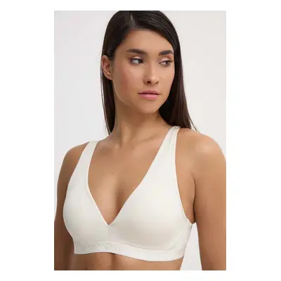 Podprsenka Emporio Armani Underwear béžová barva, 164530 4R235