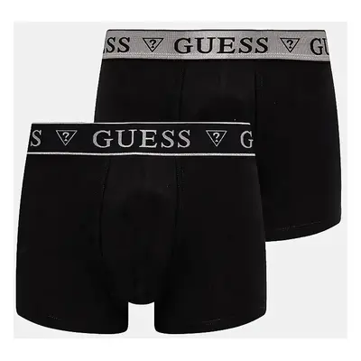 Boxerky Guess 2-pack pánské, černá barva, U4BG0B.KCD31